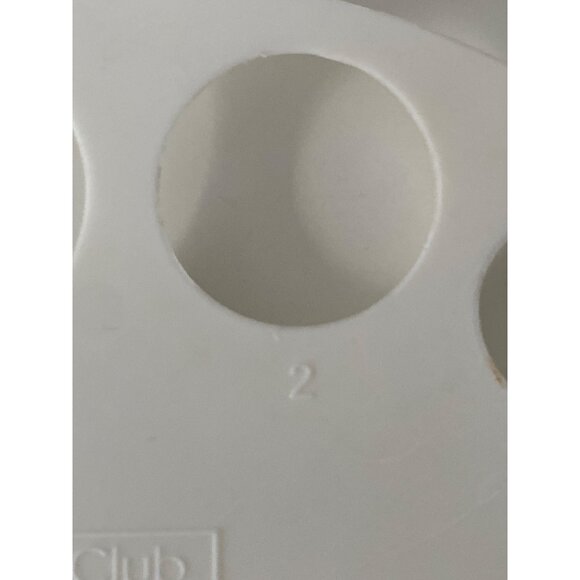 Cooking Club of America Spaghetti Pasta Portion Measurer White VTG - Picture 6 of 9